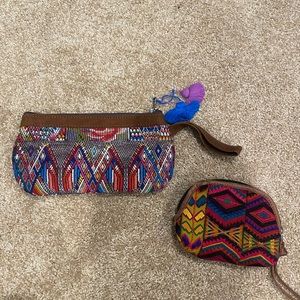 Nena and co clutch and DC coin purse